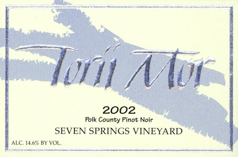 1.5L - 2002 Seven Springs Vineyard Pinot Noir Image