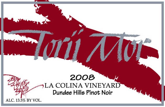 2008 La Colina Vineyard Pinot Noir