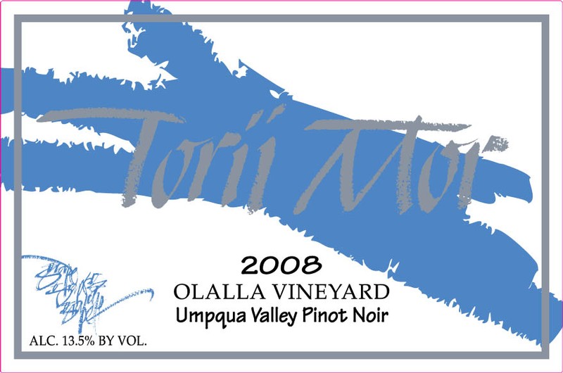2008 Olalla Vineyard Pinot Noir