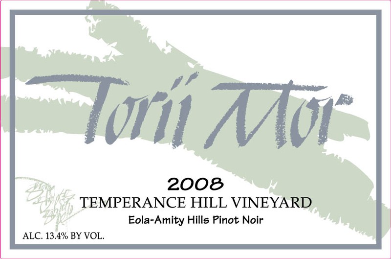 1.5L - 2008 Temperance Hill Vineyard Pinot Noir
