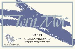 2011 Olalla Vineyard Pinot Noir