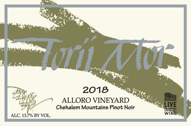 2018 Torii Mor Pinot Noir, Alloro Vineyard Magnum