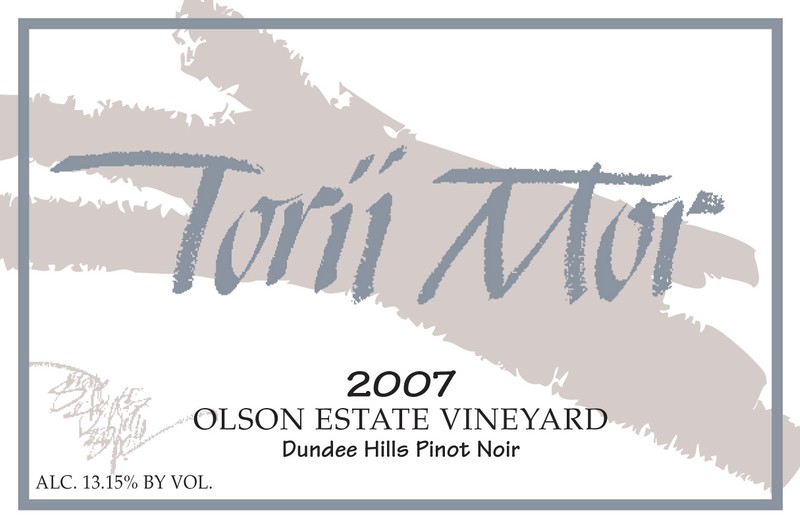 1.5L - 2007 Olson Vineyard Pinot Noir