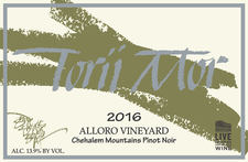 2016 Alloro Vineyard Pinot Noir Image