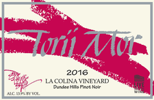 2016 La Colina Vineyard Pinot Noir