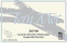 2016 Olson Estate Vineyard Pinot Noir Image