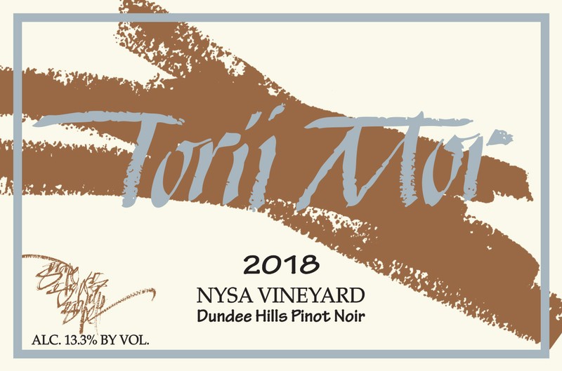 2018 Torii Mor Pinot Noir, Nysa Vineyard Magnum