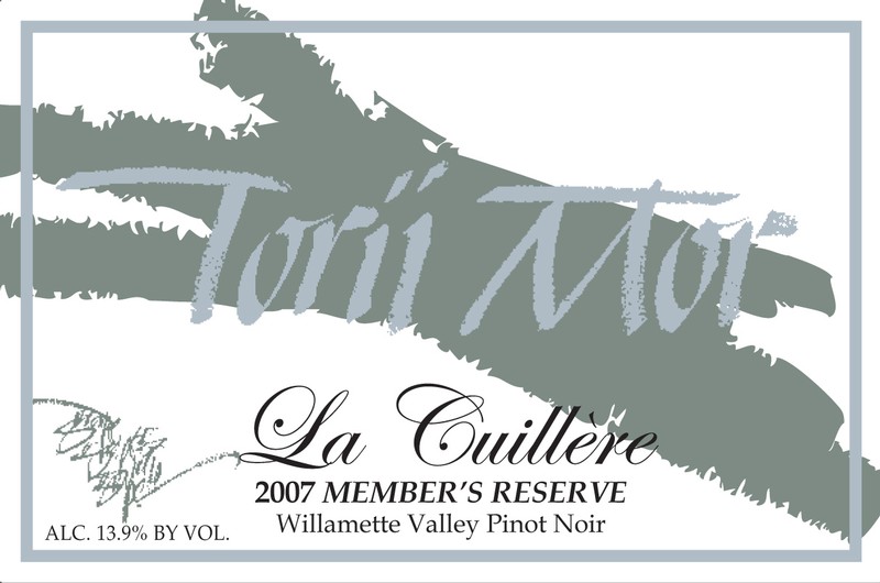 1.5L - 2007 La Cuillere Member's Reserve Pinot Noir